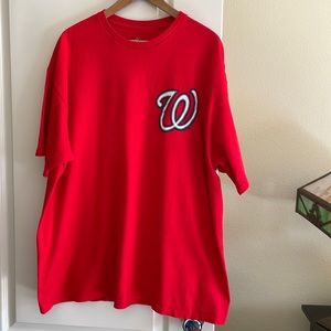 Washington Nationals #34 Harper Embroidered Logo T-Shirt